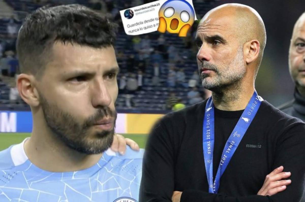 Hermano del 'Kun' Agüero dispara contra Guardiola tras la final: ''Desde que llegó nunca lo quiso''