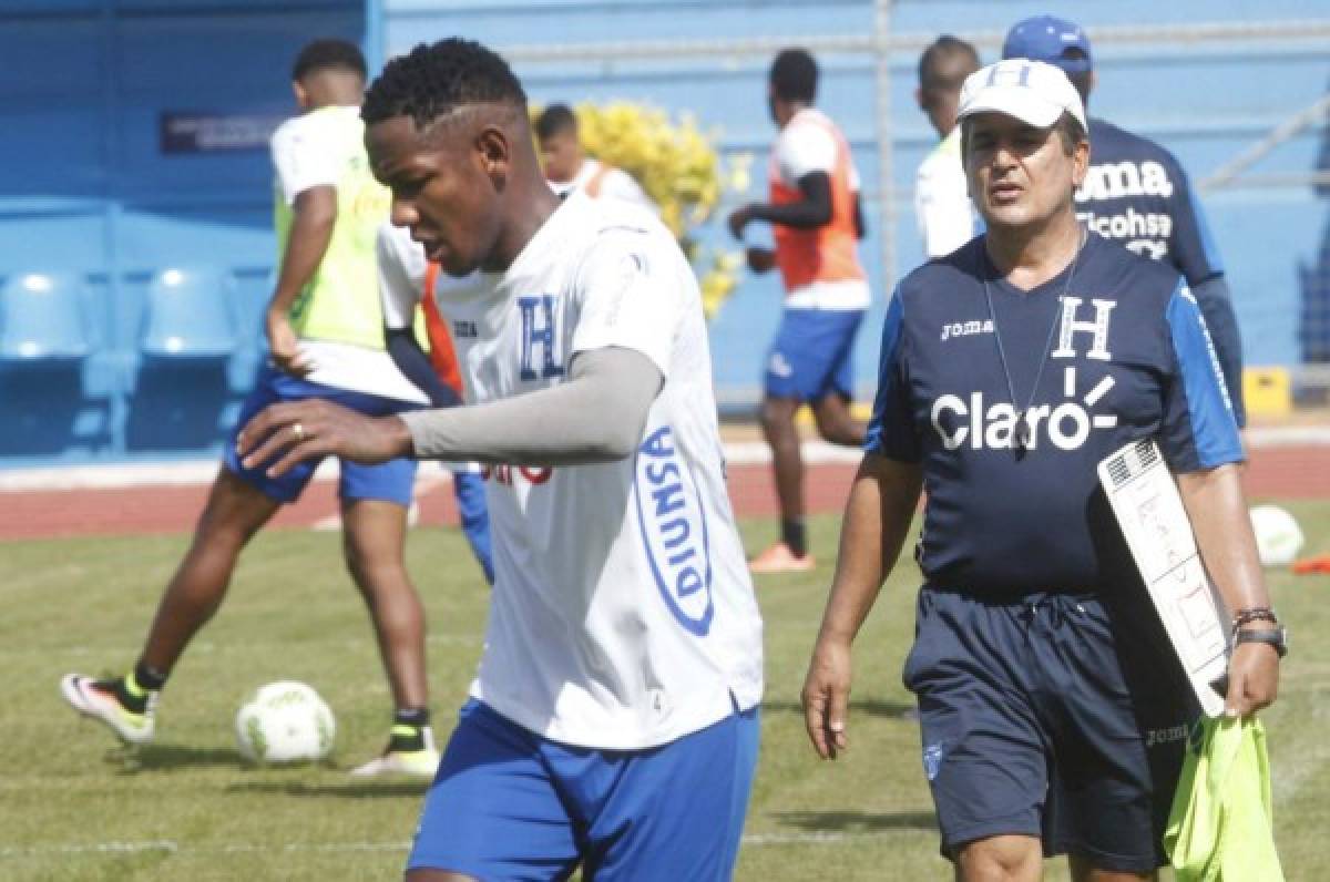 Beckeles y Quioto son novedad en el entrenamiento de la Selección de Honduras