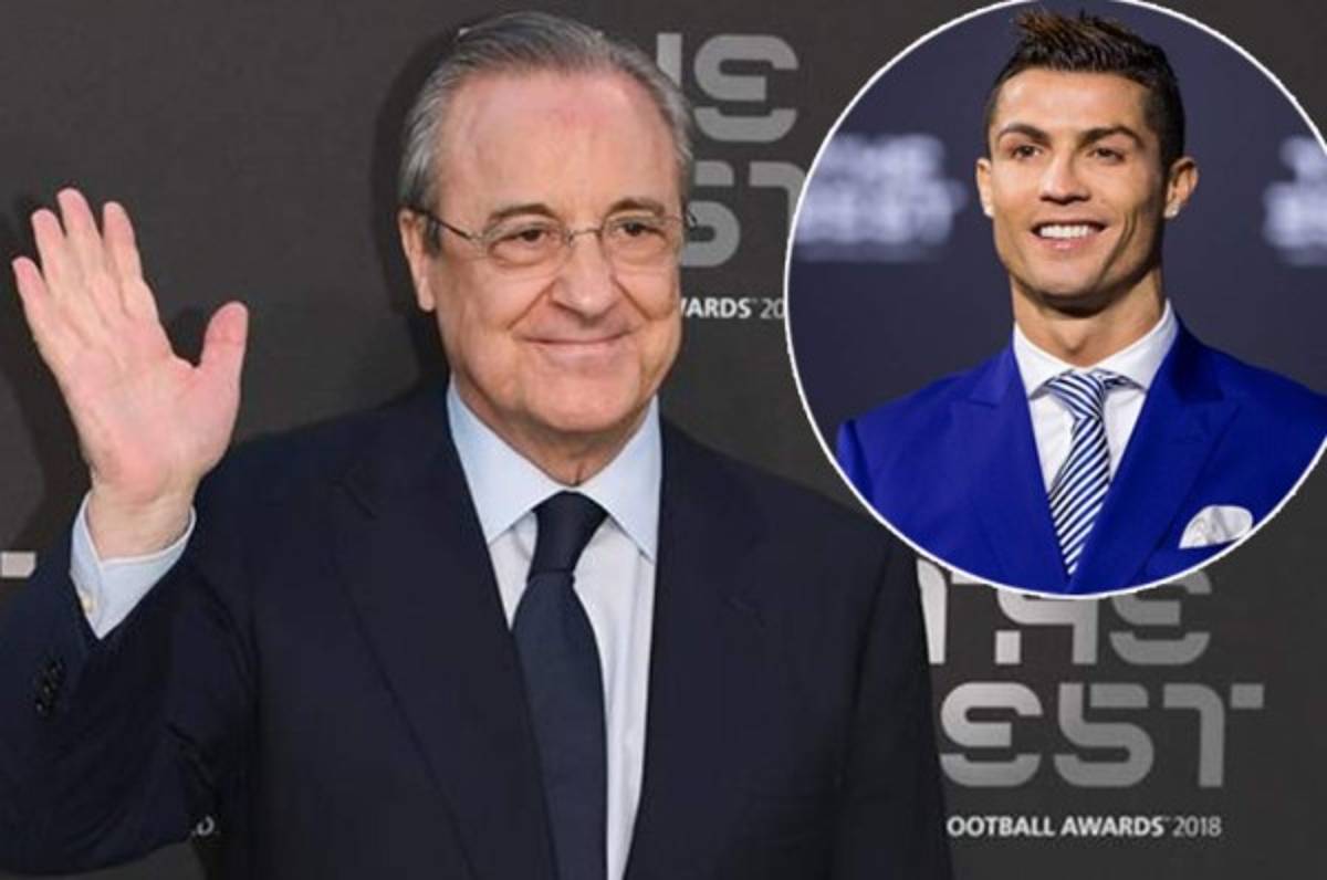 Florentino sorprende: ''A Cristiano le hubiese dado un abrazo, algún día volverá''