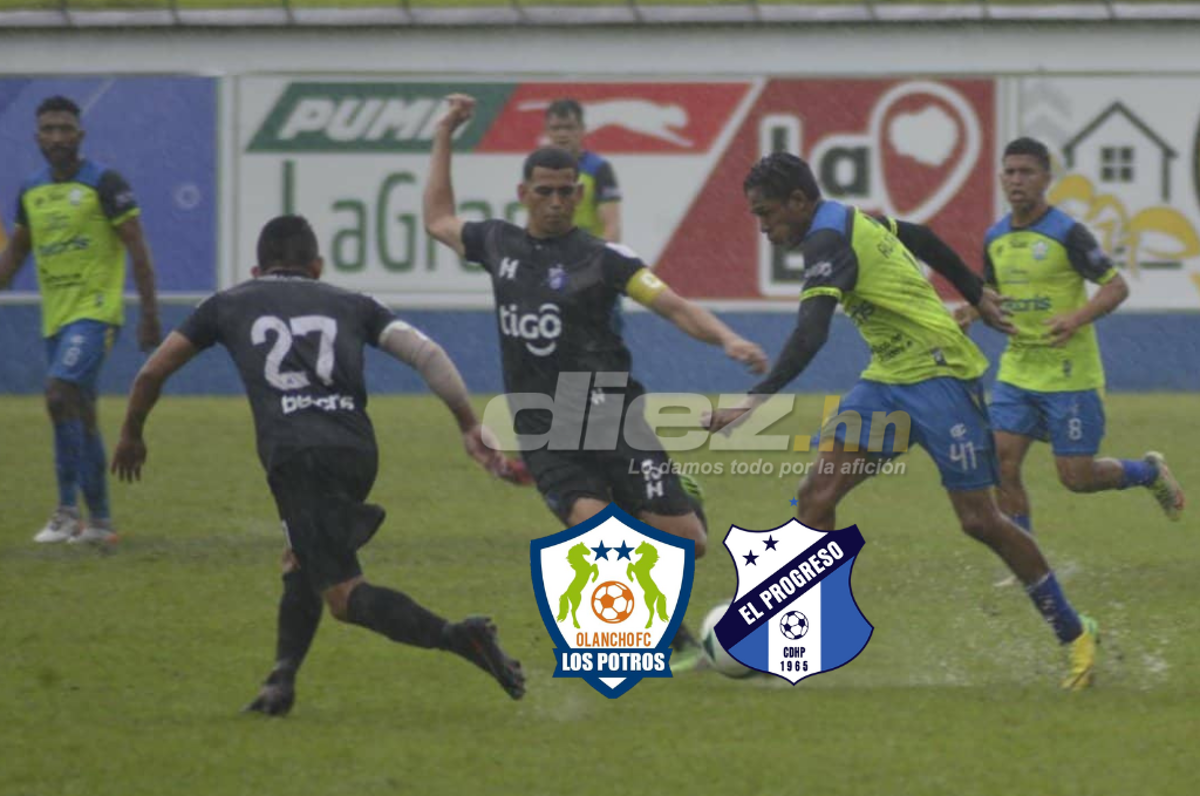 ¡Triunfazo de oro! Olancho vence sobre la hora al Honduras Progreso y