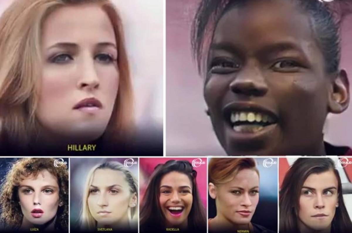 Así se verían las grandes estrellas del fútbol si fuesen mujeres