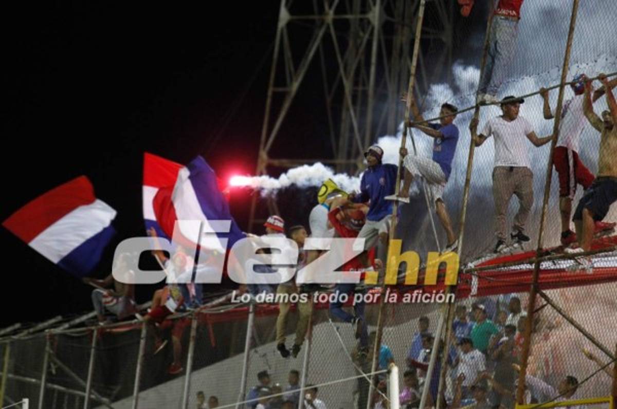 NO VISTE POR TV: Bellezas, colorido y curiosidades en el Real España-Olimpia