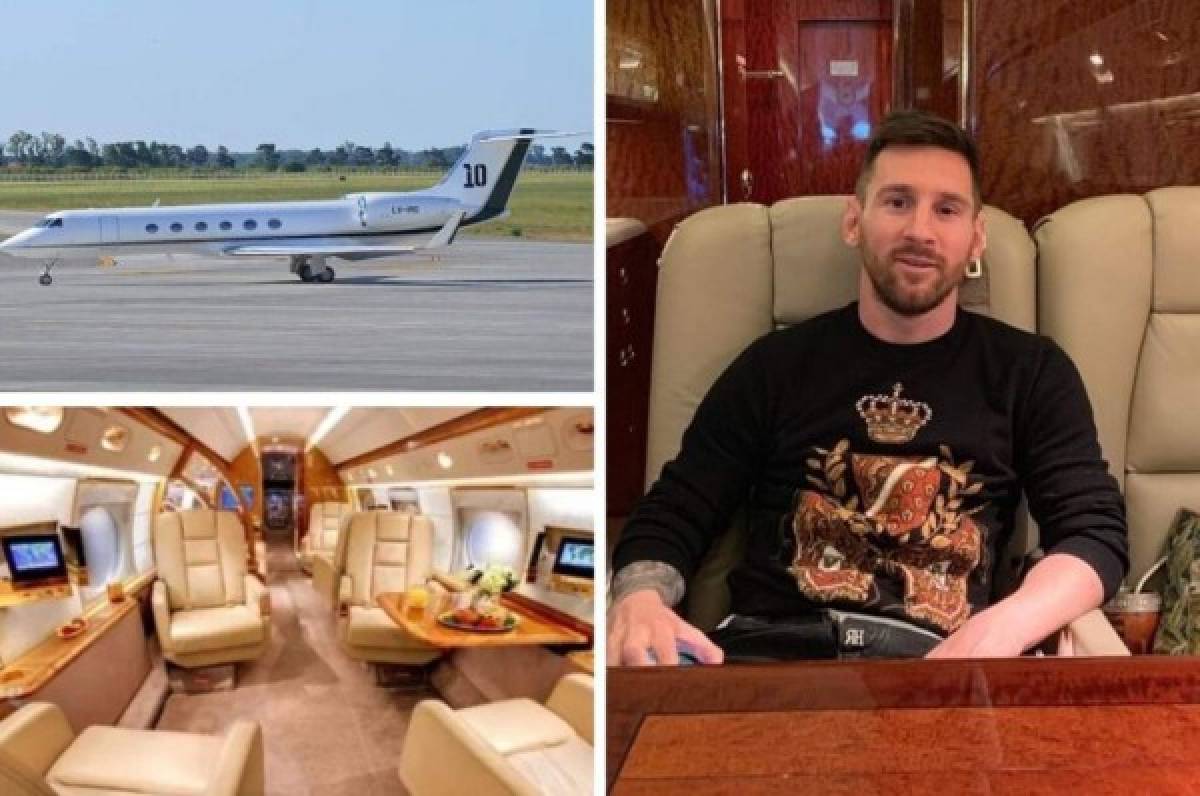 De $15 millones: El jet privado de Messi que tuvo que aterrizar de emergencia por un fallo