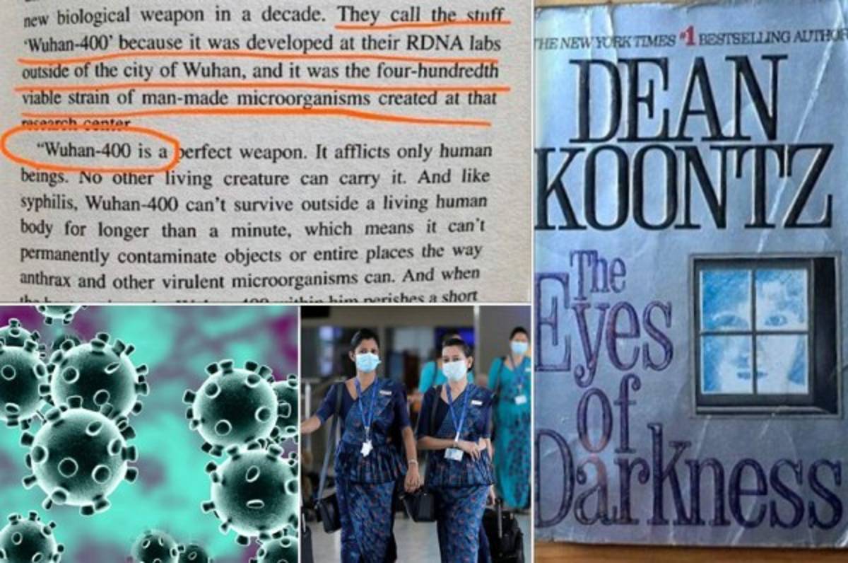 Libro de terror publicado en 1981, 'predijo” el Coronavirus COVID-19