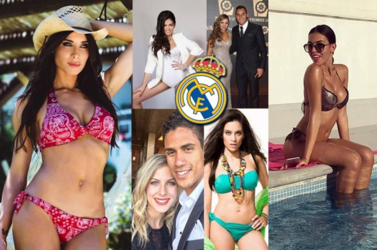 ¡QUÉ LINDO! Así se conforma el 11 del Real Madrid con novias y esposas de jugadores