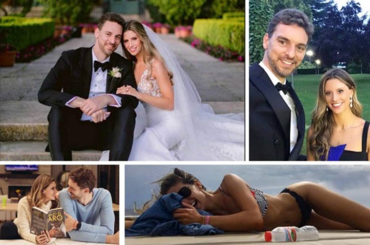 La boda íntima y secreta de Pau Gasol con la hermosa periodista Catherine McDonnell