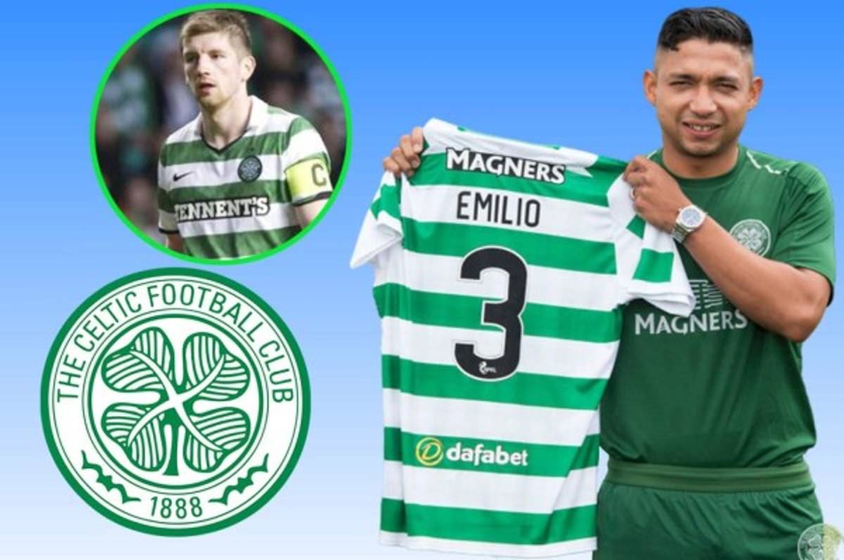 ¡Entre grandes! Emilio Izaguirre es escogido en el 11 histórico del Celtic de Escocia