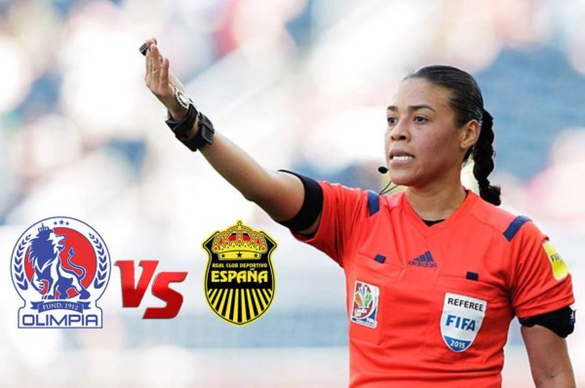 Melissa Pastrana regresa de los Olímpicos de Tokio para pitar el clásico Olimpia vs Real España