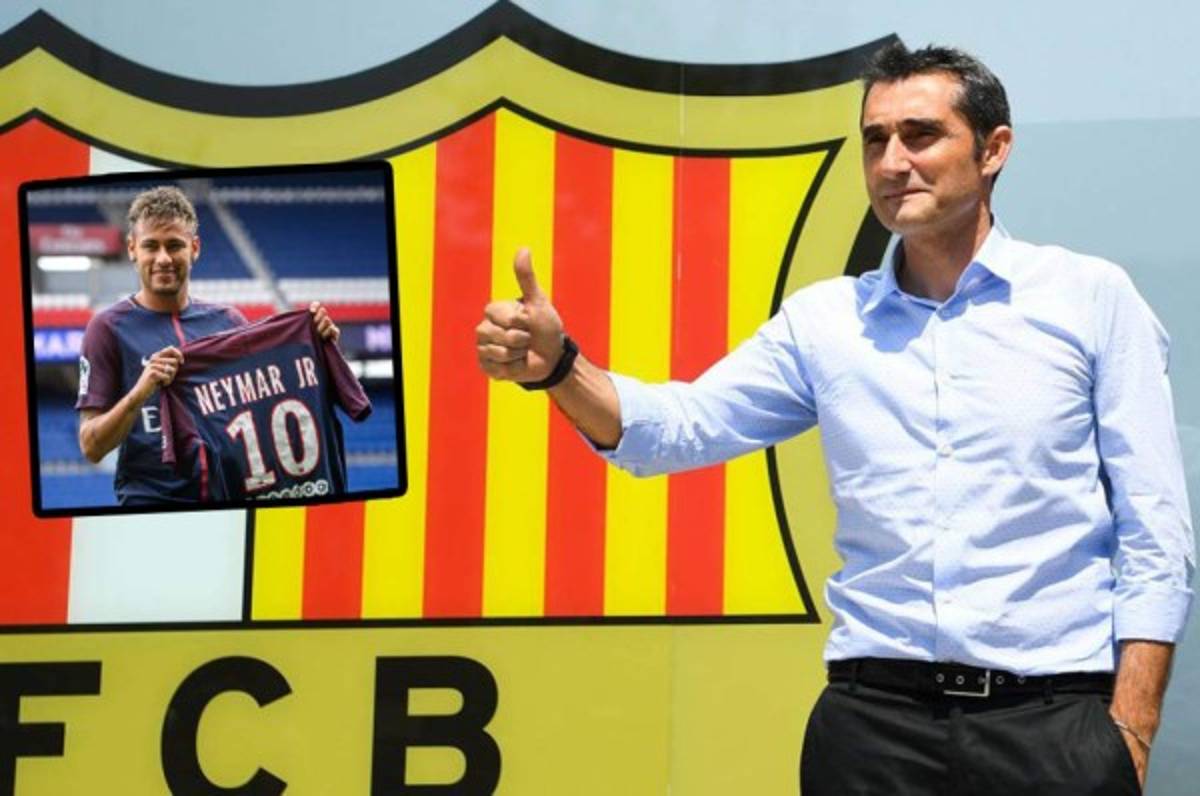 Así opinó Ernesto Valverde sobre la decisión de Neymar de irse al PSG
