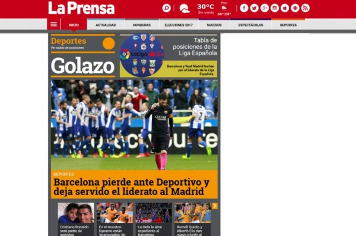 Prensa internacional critica al Barcelona, que pasó de lo sublime a lo ridículo