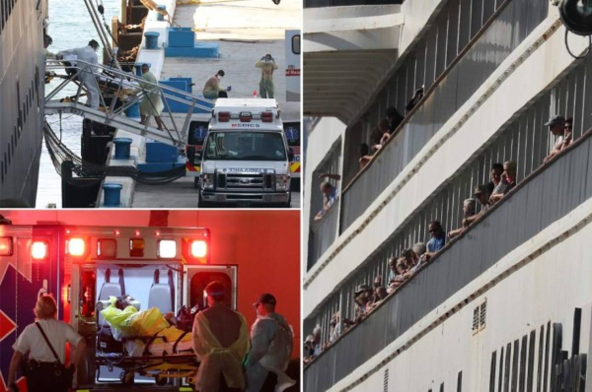 Termina la pesadilla: Pasajeros de cruceros con coronavirus desembarcan en Fort Lauderdale