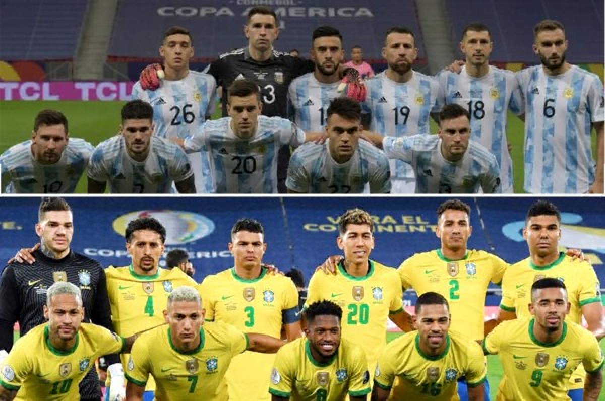 ¿Quién tiene de hijo a quién? Así está el historial entre Argentina y Brasil previo a la final