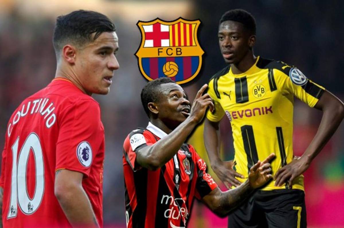 Barcelona: Coutinho se aleja y Dembélé sería blaugrana esta semana