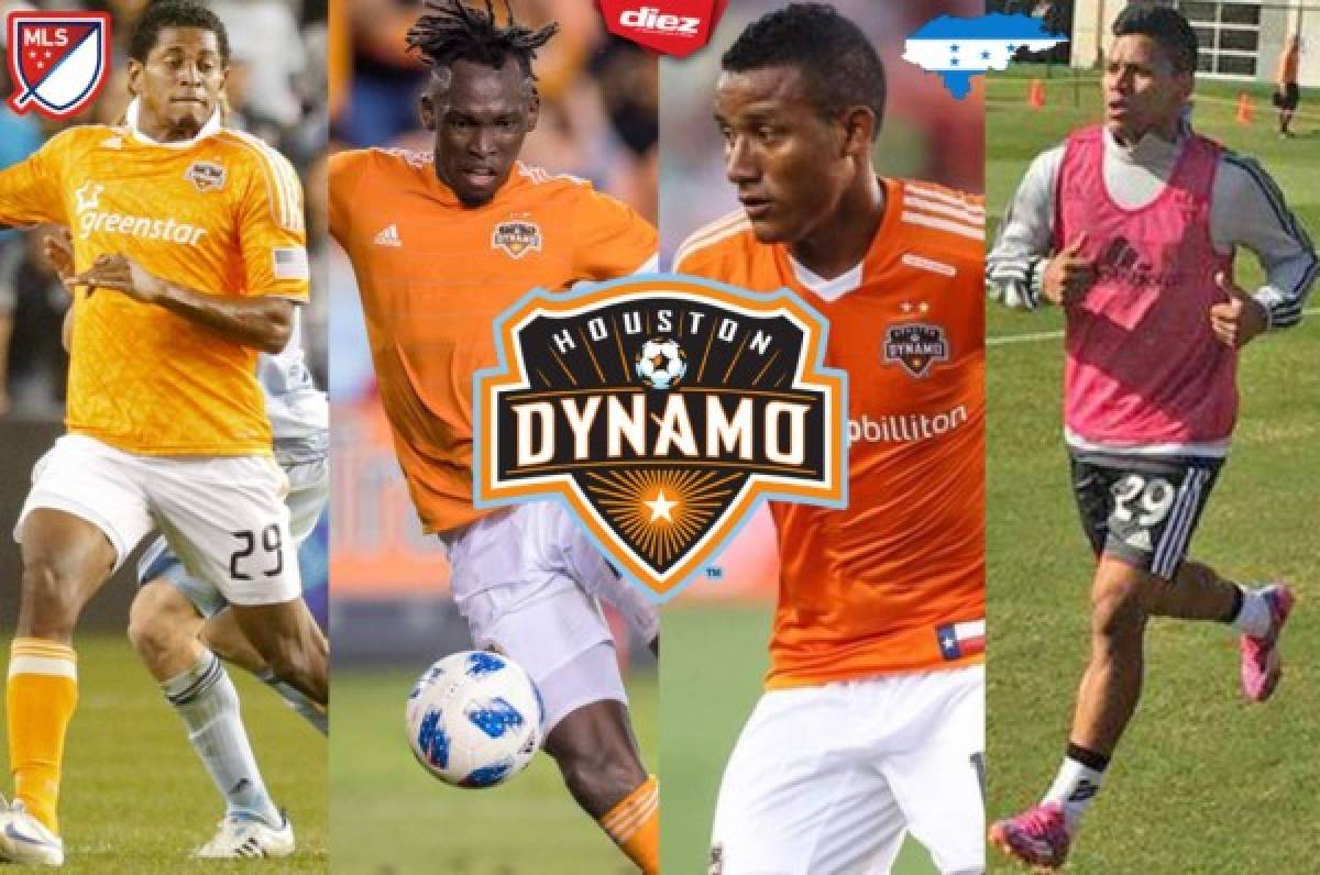 La lista de jugadores hondureños que han militado en el Houston Dynamo