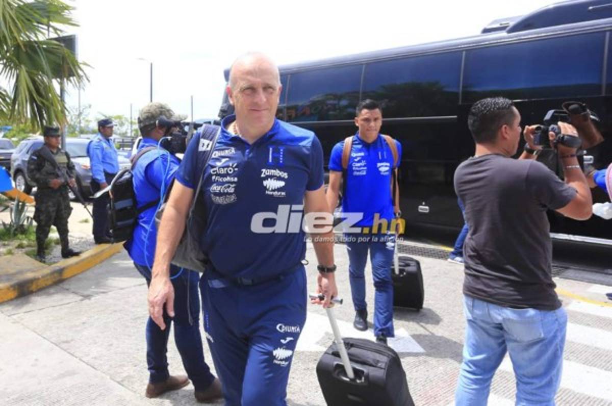 EN FOTOS: Selección de Honduras viajó hacia Trinidad y Tobago para debutar en la Liga de Naciones