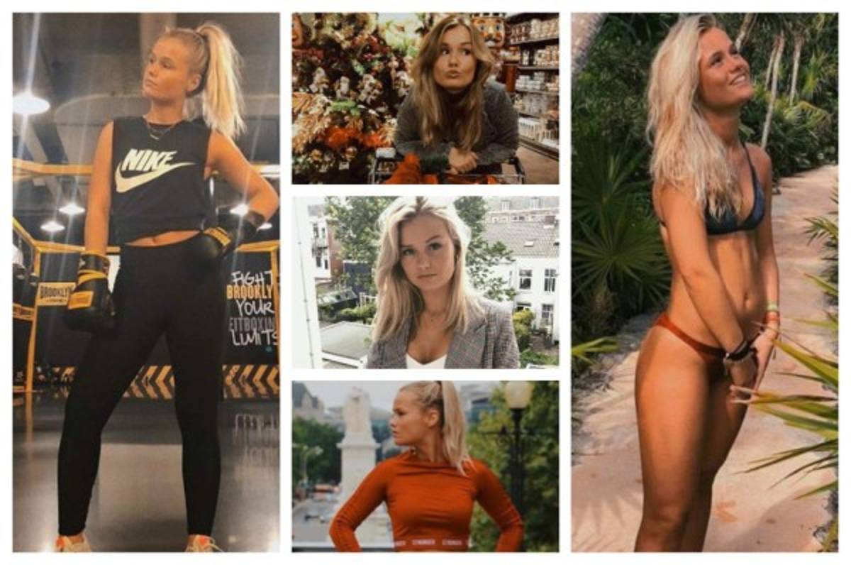 SEXY: Ella es Mikky Kiemeney, la novia del futbolista Frankie de Jong