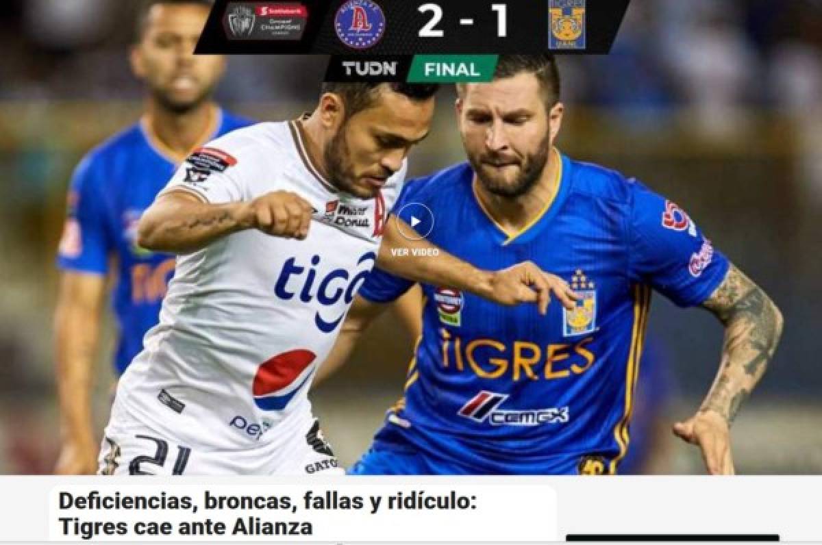 De 'soberbios', 'fríos' y 'ridículos': Los titulares de la prensa tras gane de Alianza sobre Tigres