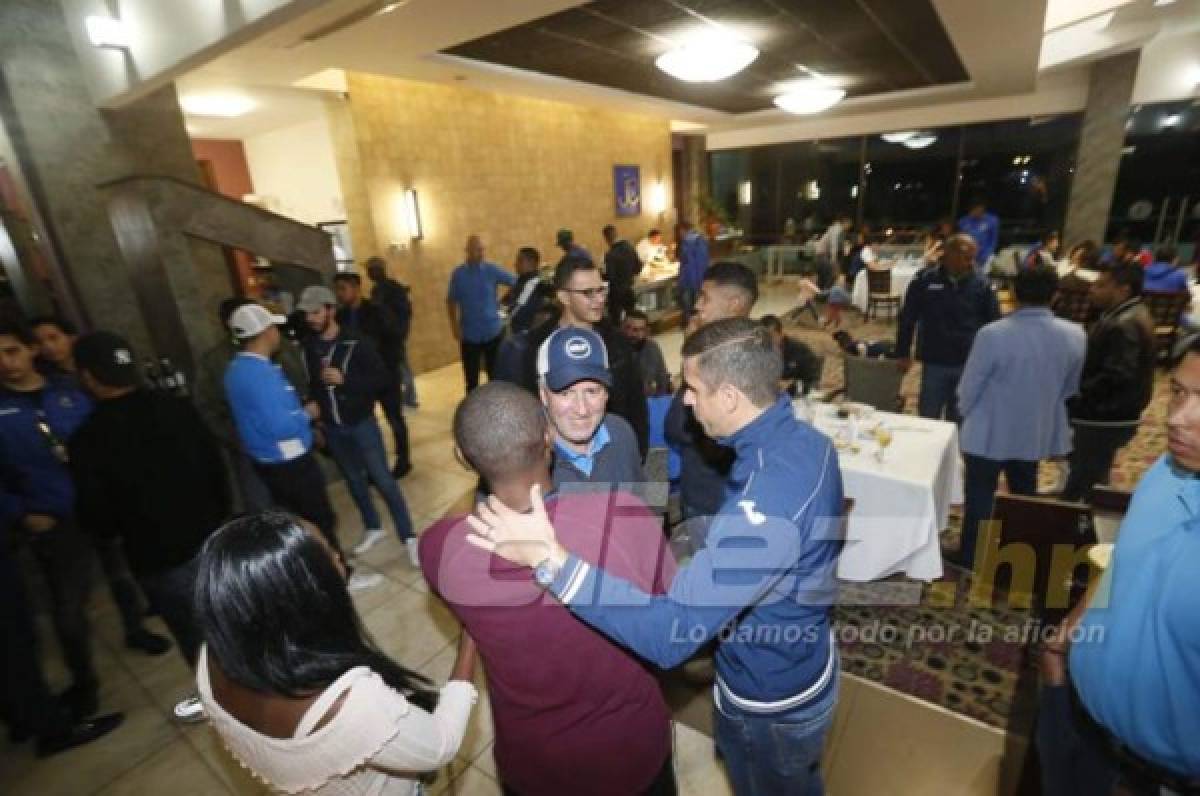 Motagua festejó la Copa 16 con una cena entre directiva, jugadores y familiares