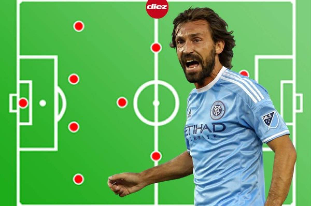 ¡EQUIPAZO! El 11 ideal del 'Arquitecto' del fútbol: Andrea Pirlo