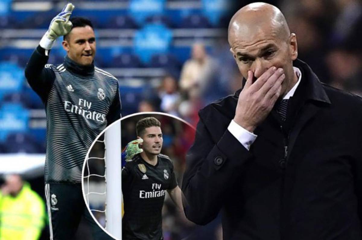 Zidane explica por qué envió a Keylor Navas al banquillo del Real Madrid