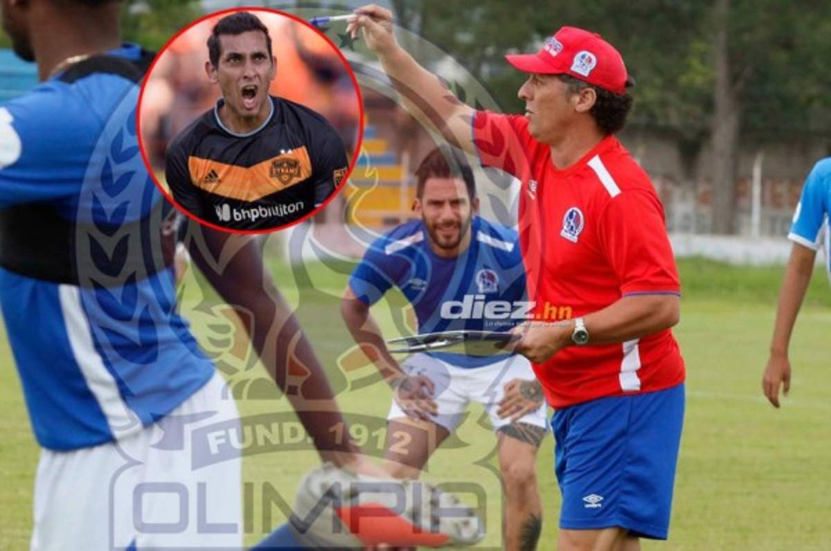 Pedro Troglio informa sobre la llegada del argentino Cristian Maidana al Olimpia