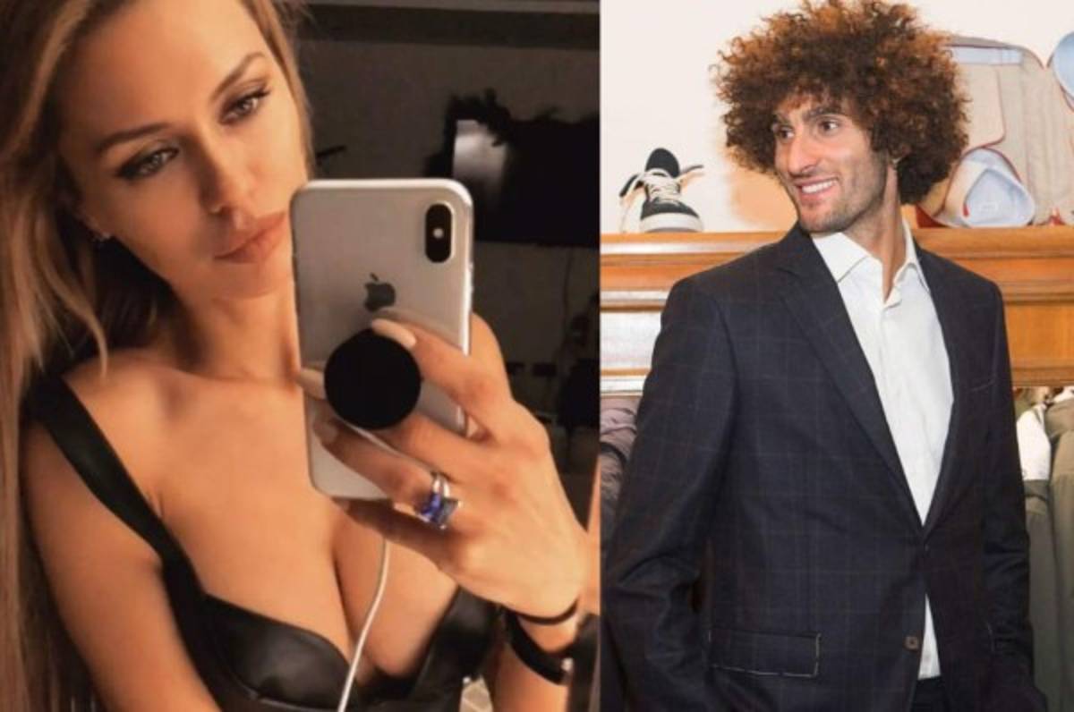 Captan a Fellaini con la espectacular Victoria Bonya, una 'explaymate'