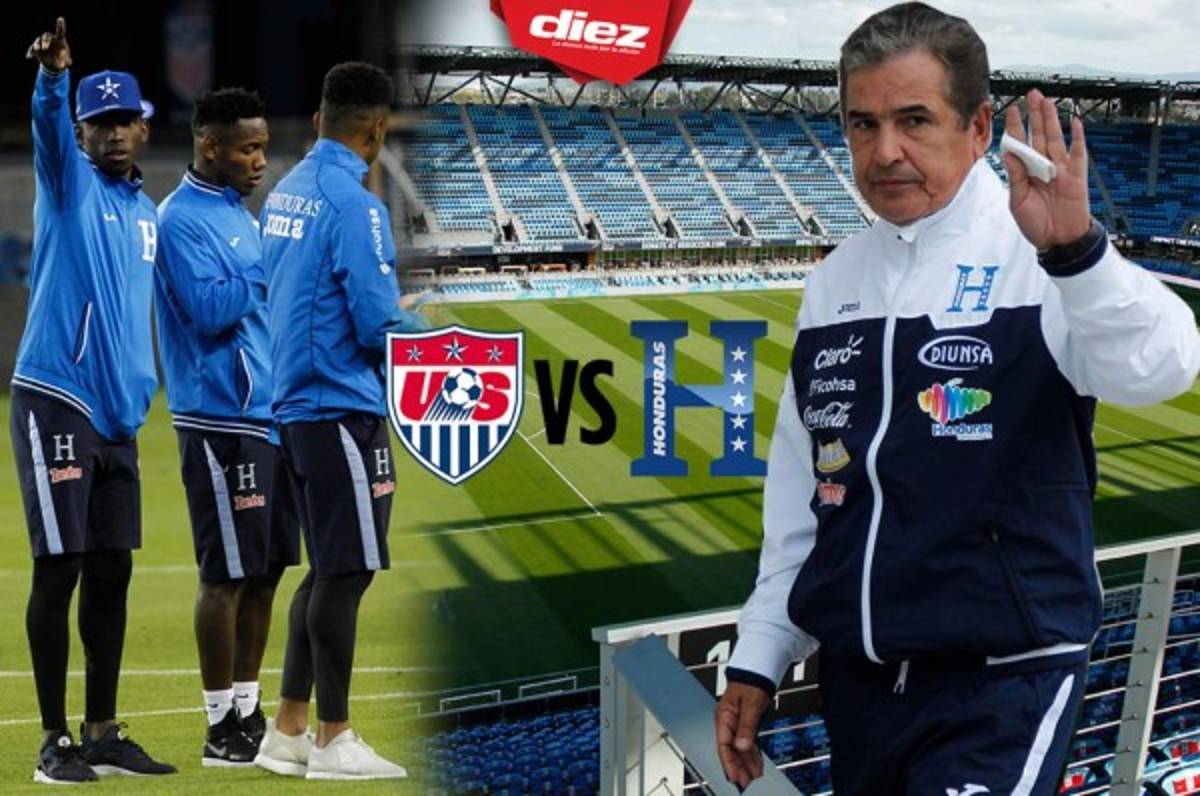 CONFIRMADO: Este será el 11 de Honduras hoy contra Estados Unidos
