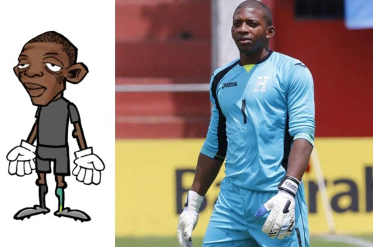 ¡Para morir de risa! Seleccionados de Honduras en cómics ¿se parecen?