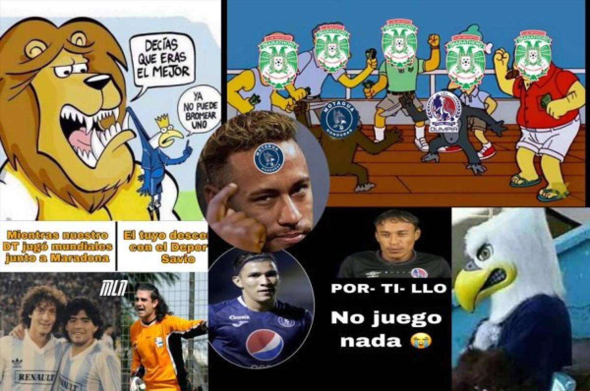 Burlados y humillados; Motagua es avergonzado con una ola de memes tras caer ante Olimpia