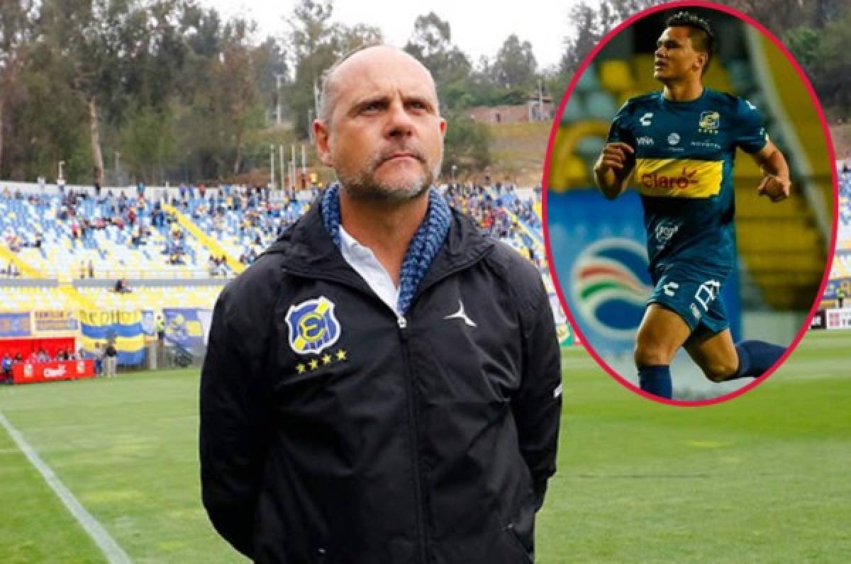 El hondureño Denil Maldonado se queda sin técnico en el Everton de Chile tras la salida de Javier Torrente