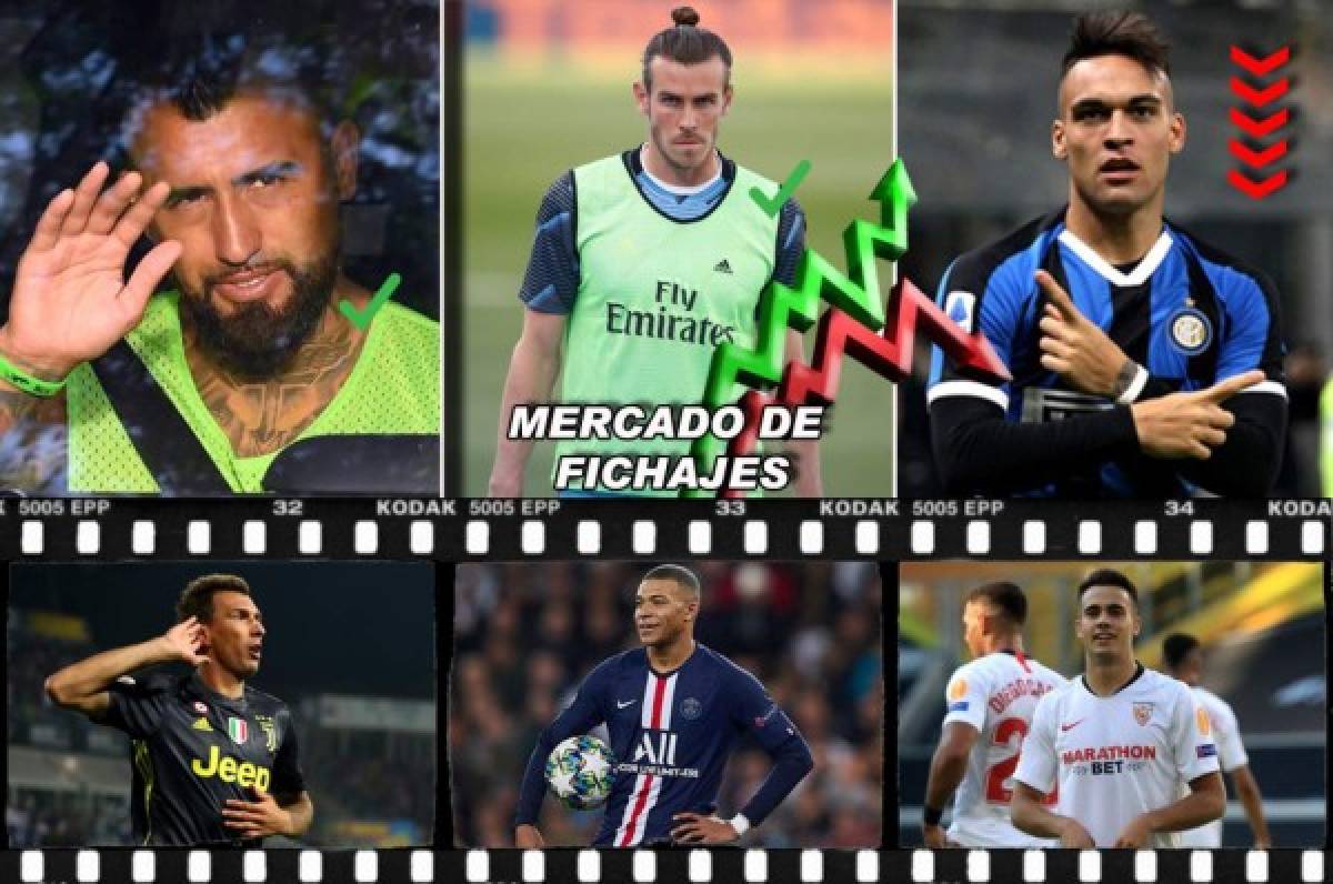 Mercado: La 'bomba' de Bale, otra baja en el Barcelona y anuncian el futuro de Lautaro Martínez