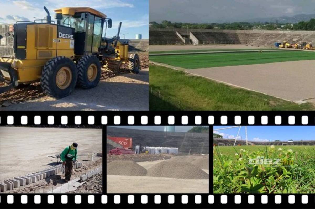 ¡Una belleza! De ser un potrero a tener cancha sintética; así han transformado el estadio de La Paz