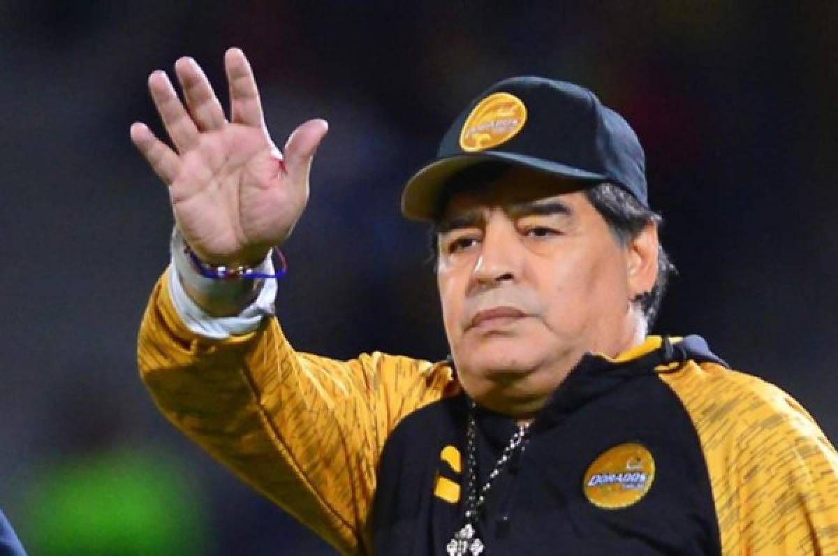 Maradona anuncia que dejará la dirección técnica de los Dorados