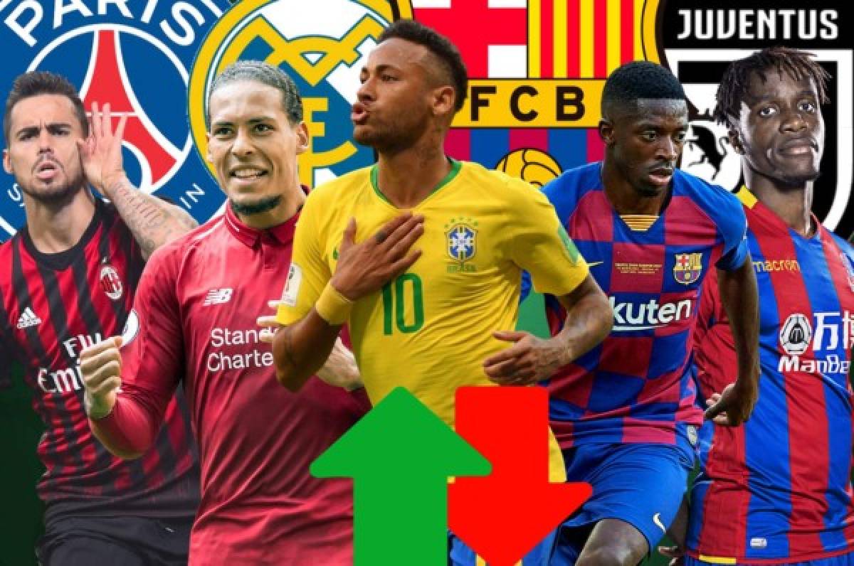 Mercado de fichajes: Real Madrid y Barca con inminentes bajas, PSG ya tiene el sustituto de Neymar   
