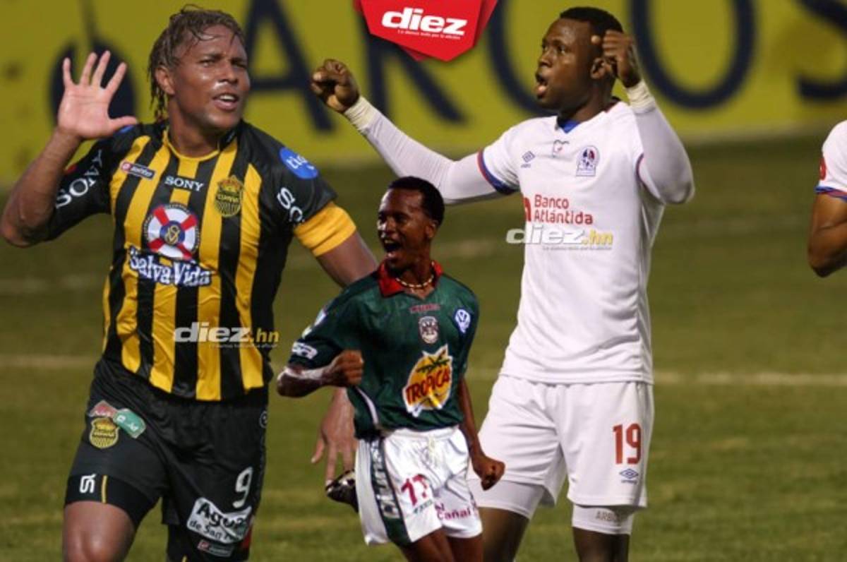 ¡A dos de Carlos Pavón! Colombiano Yustin Arboleda se mete entre los goleadores históricos de la Liga Nacional