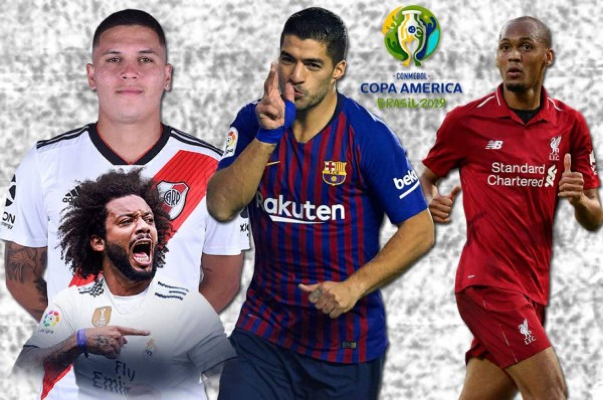 Hay siete brasileños: Las ausencias más notables que tendrá la Copa América 2019