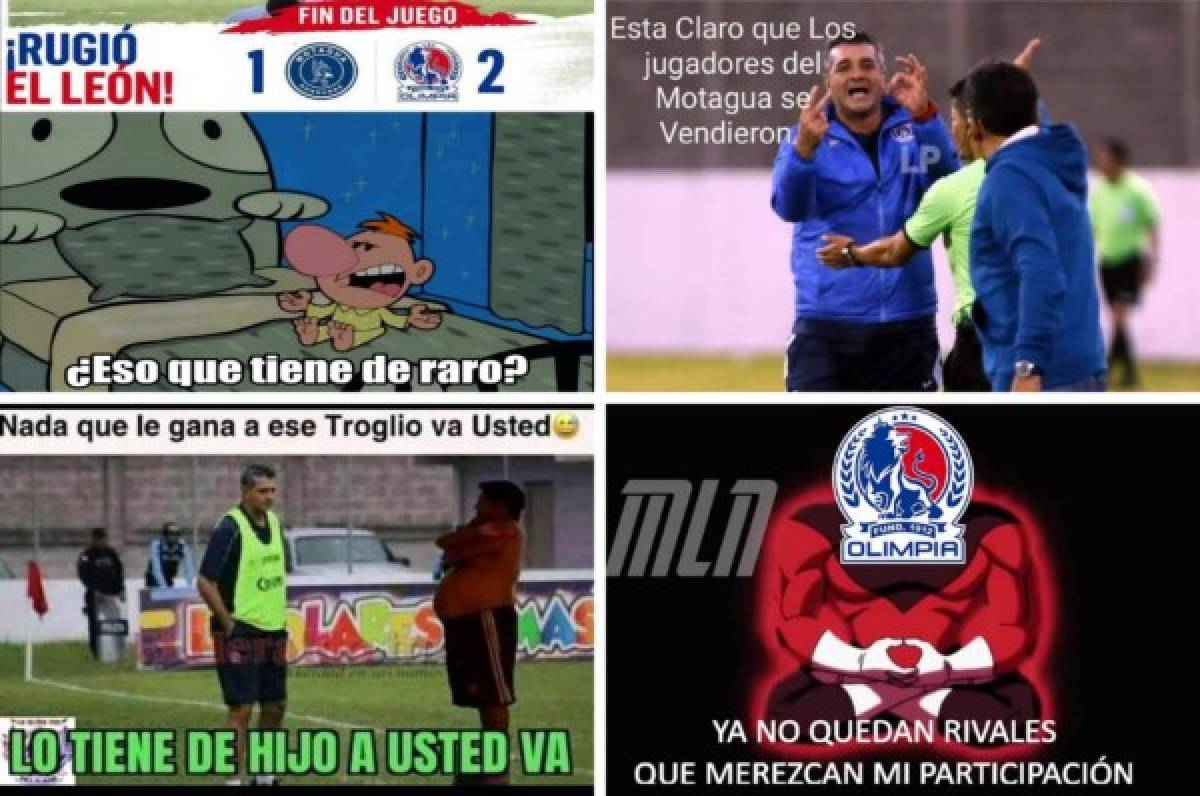 Otros memes: Las burlas siguen haciendo pedazos al Motagua y su entrenador luego de perder contra Olimpia