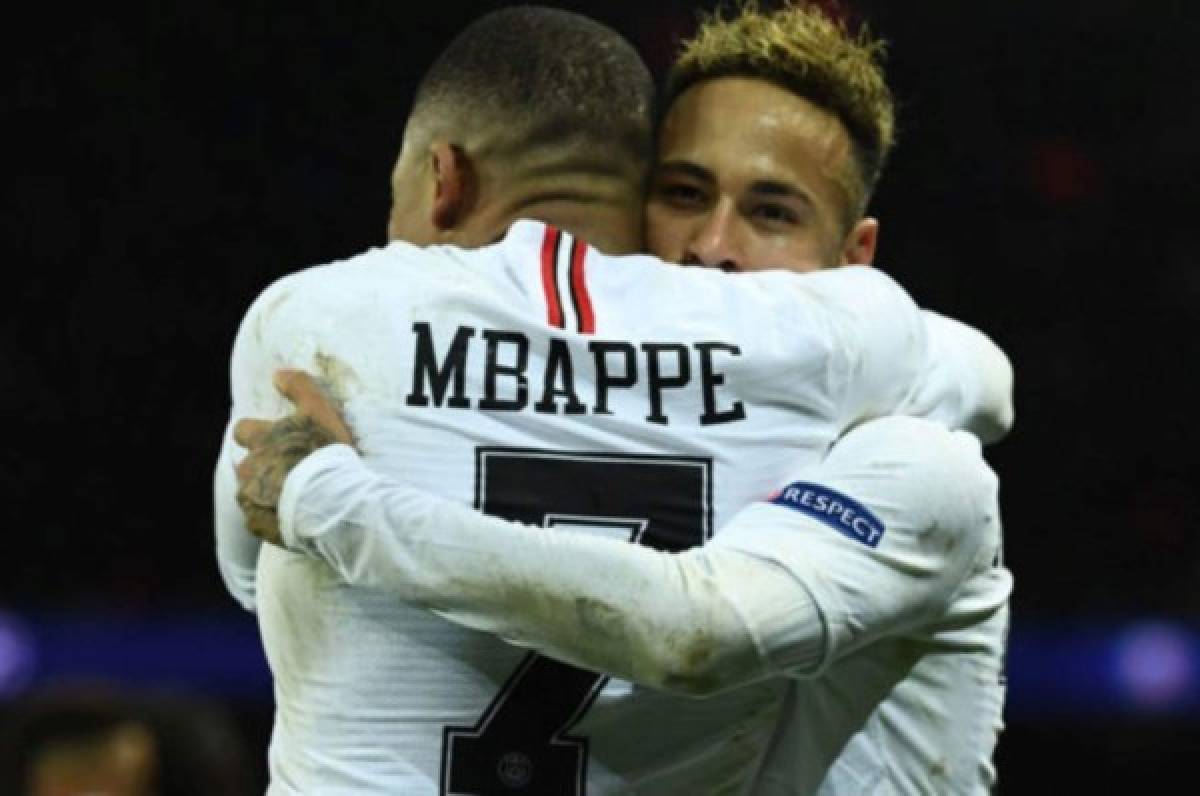El emotivo mensaje de Mbappé a Neymar tras sufrir una nueva lesión   