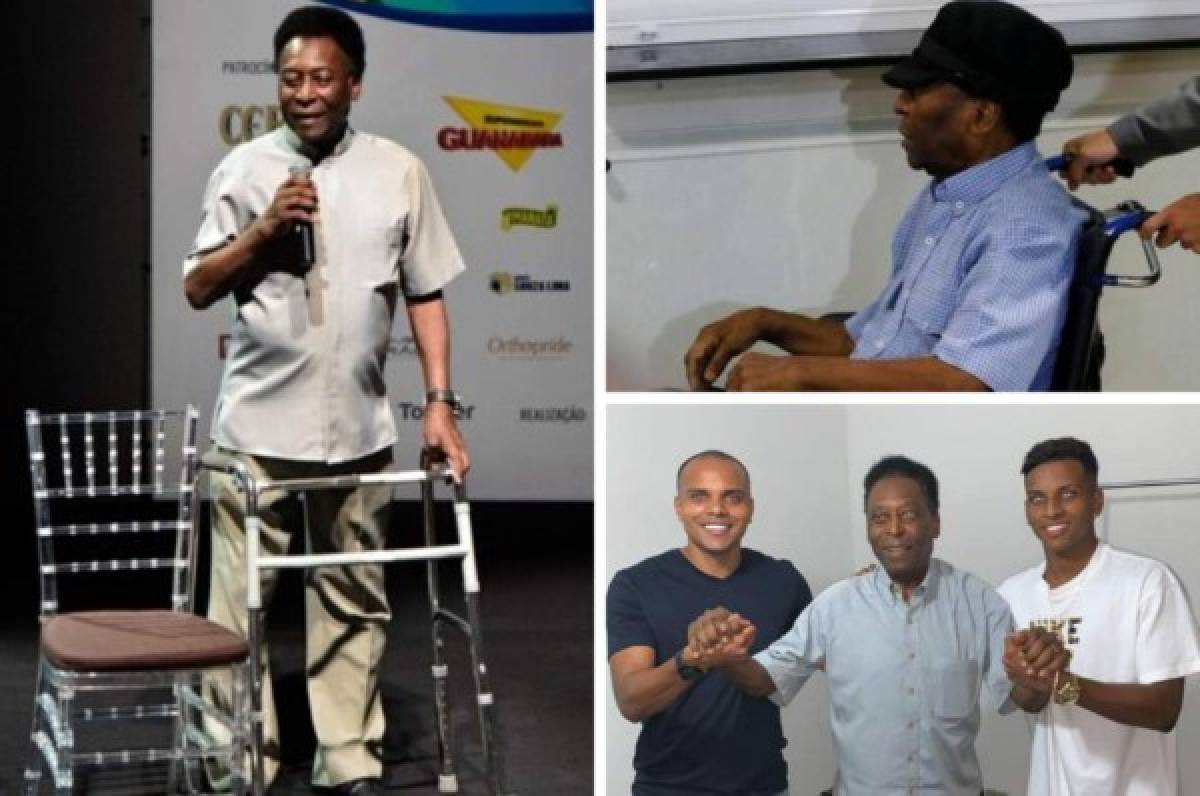 Encerrado en casa: Pelé sufre de depresión por no poder caminar luego de operarse la cadera