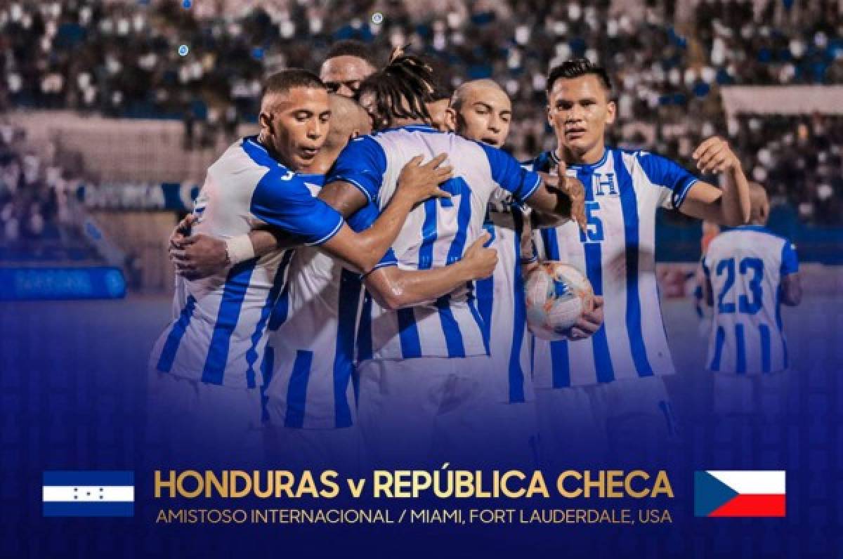 Fenafuth confirma amistoso de la Selección de Honduras ante República Checa