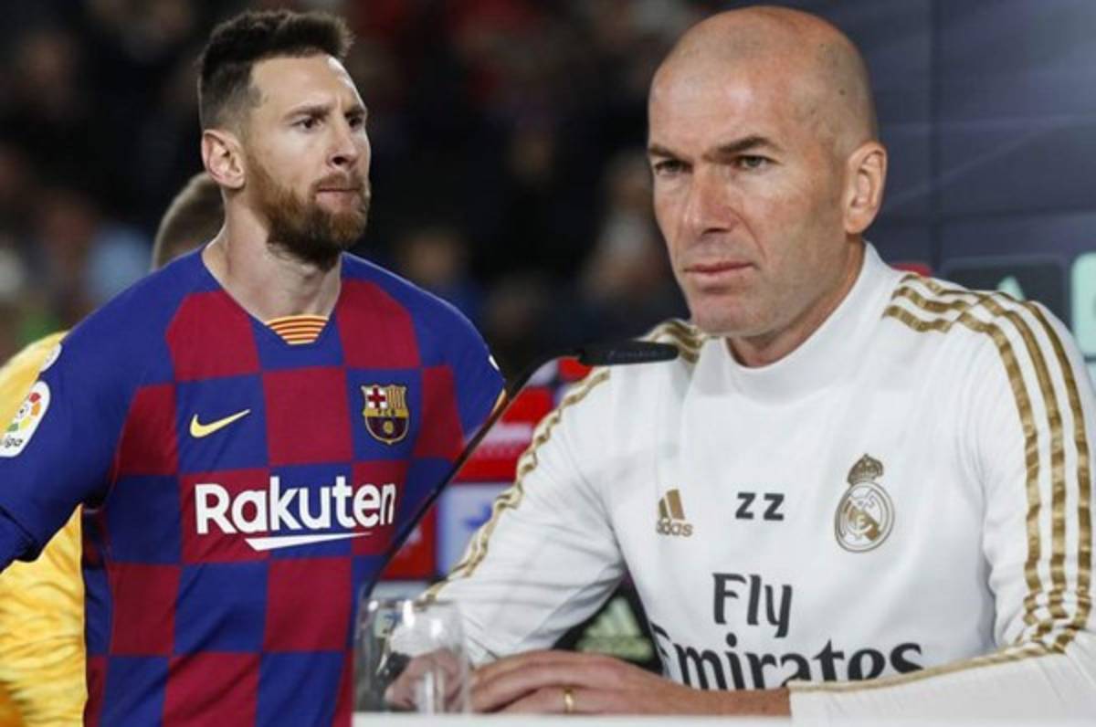 La respuesta de Zidane sobre una marca personal a Messi en el Clásico