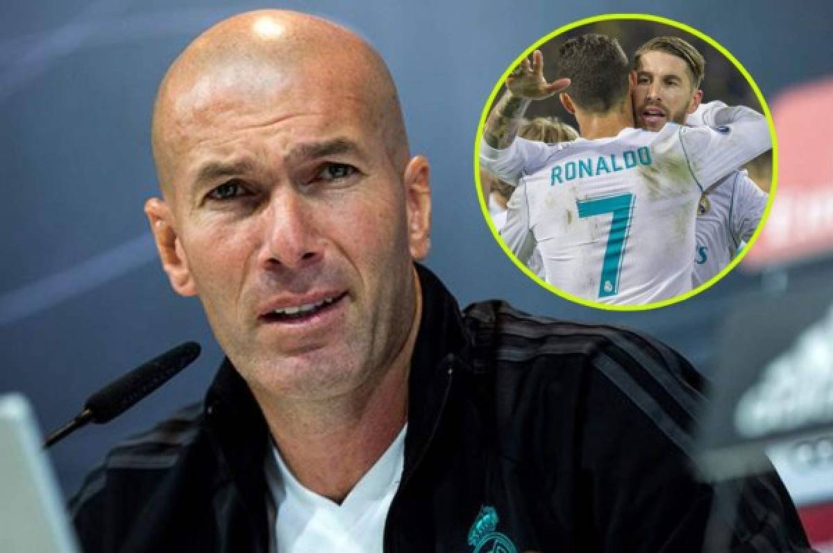 Zidane admite el cruce de Ramos con Cristiano: ''Ya está arreglado''