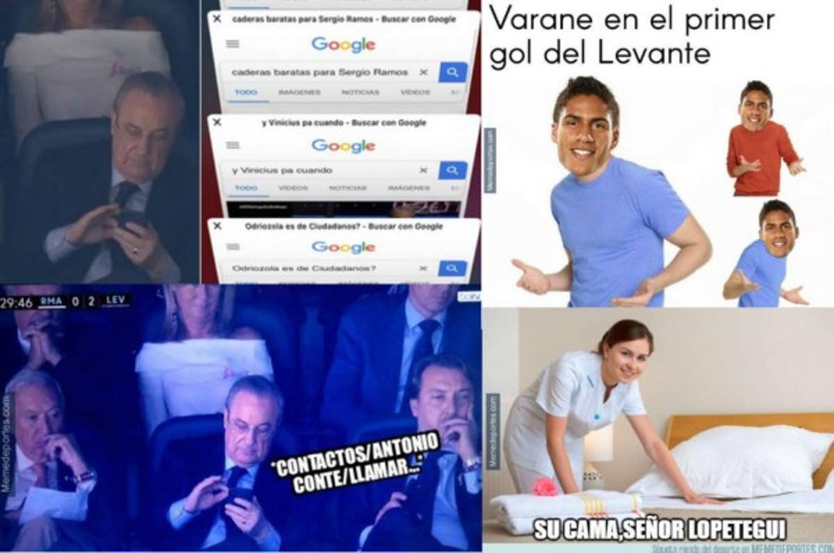 MEMES: Hacen pedazos al Real Madrid por su crisis y derrota ante el Levante