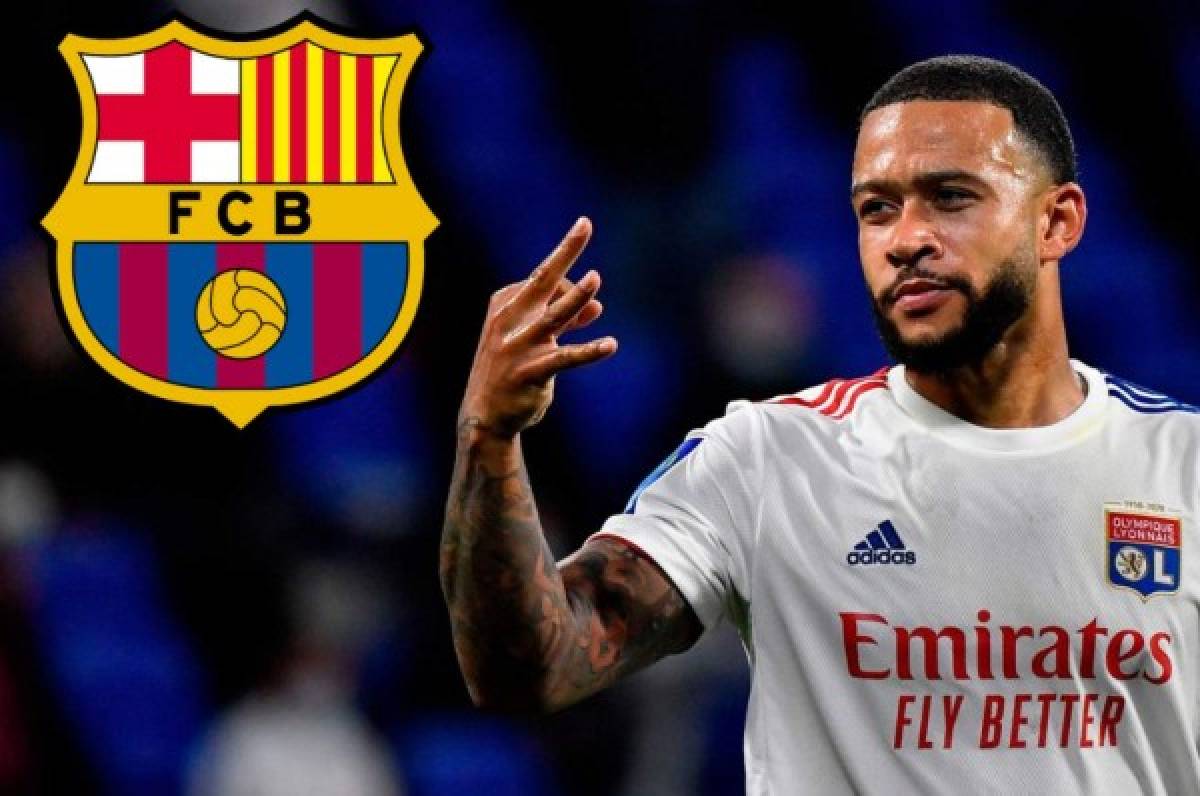 Lo dejó claro: Depay se pronuncia sobre fichar por el Barcelona en el mercado de enero