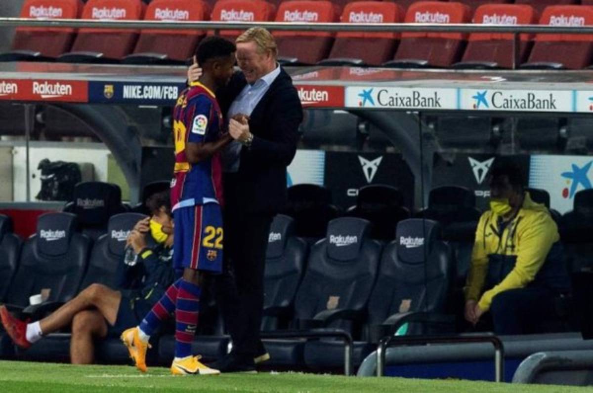 Koeman pone sus esperanzas en Ansu Fati para fortaleza su ofensiva ante PSG: 'Ojalá que pueda estar'