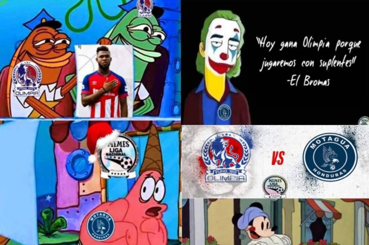 Olimpia se queda con el clásico y destruyen a Motagua con crueles memes