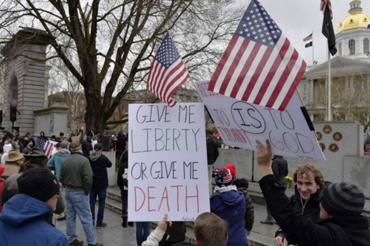 Alentados por Trump, estadounidenses se hartan del confinamiento y piden ponerle fin a la cuarentena