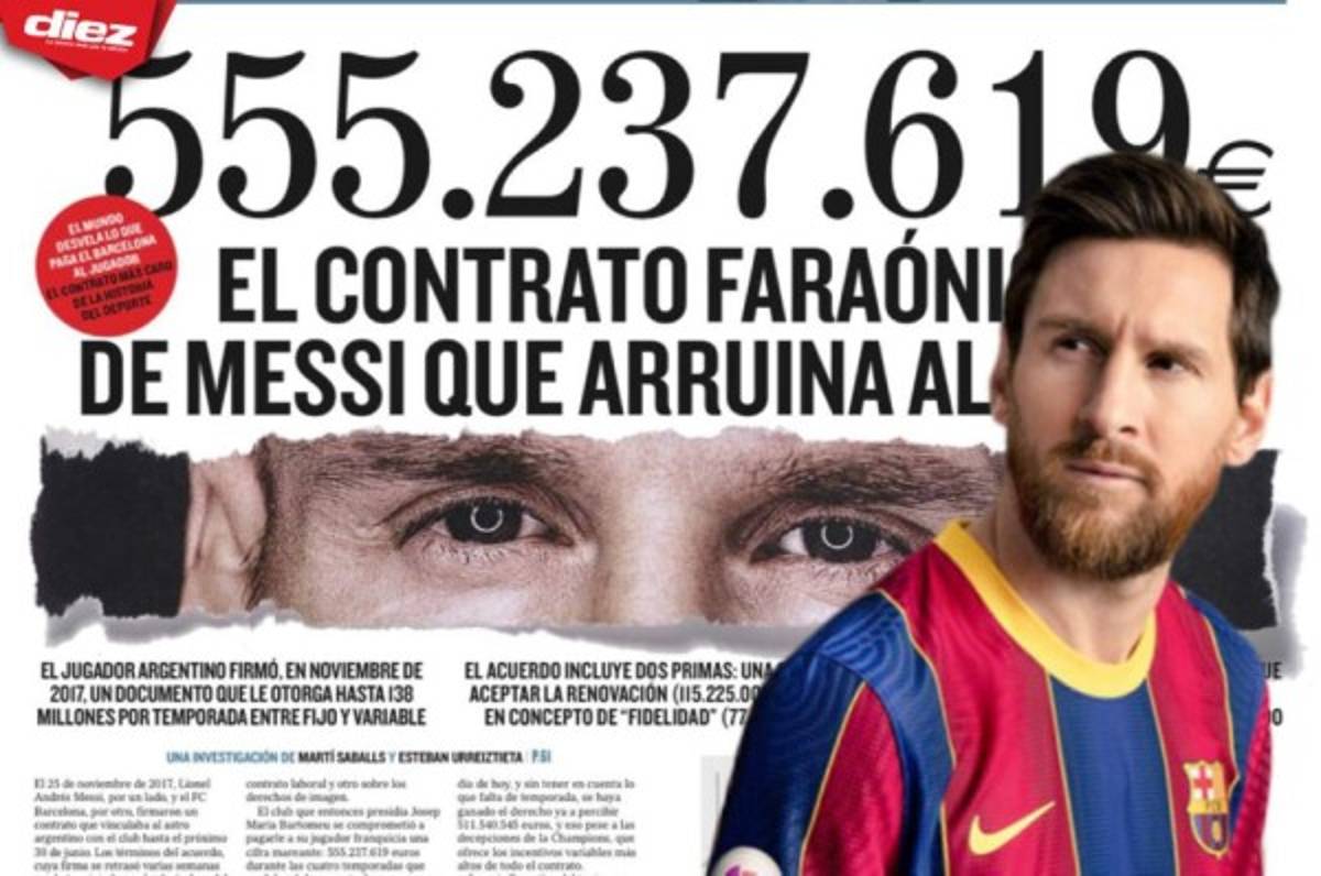 Un contrato millonario: Las cláusulas claves en el salario de Lionel Messi en el Barcelona ¡138 millones por año!