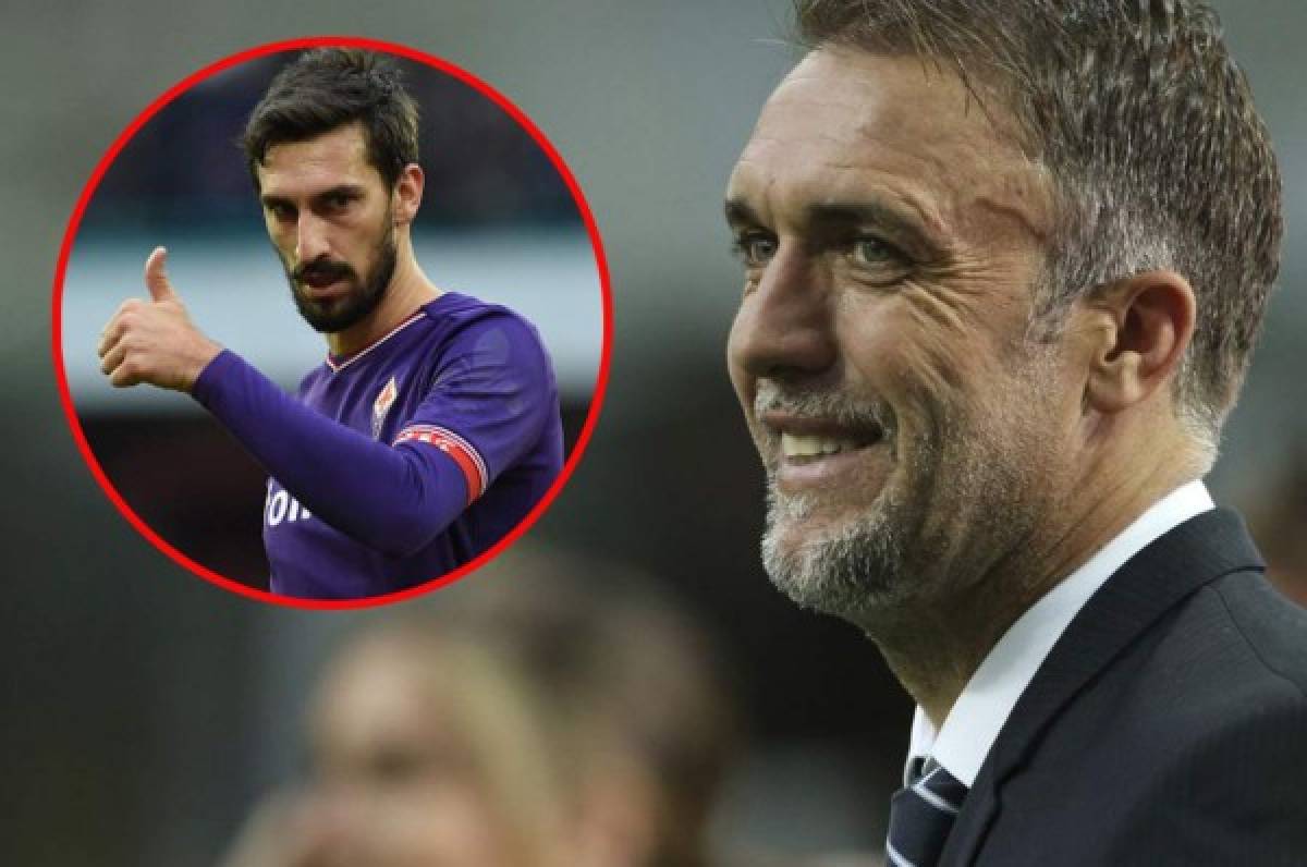 La emotiva carta de Batistuta luego de la muerte de Davide Astori