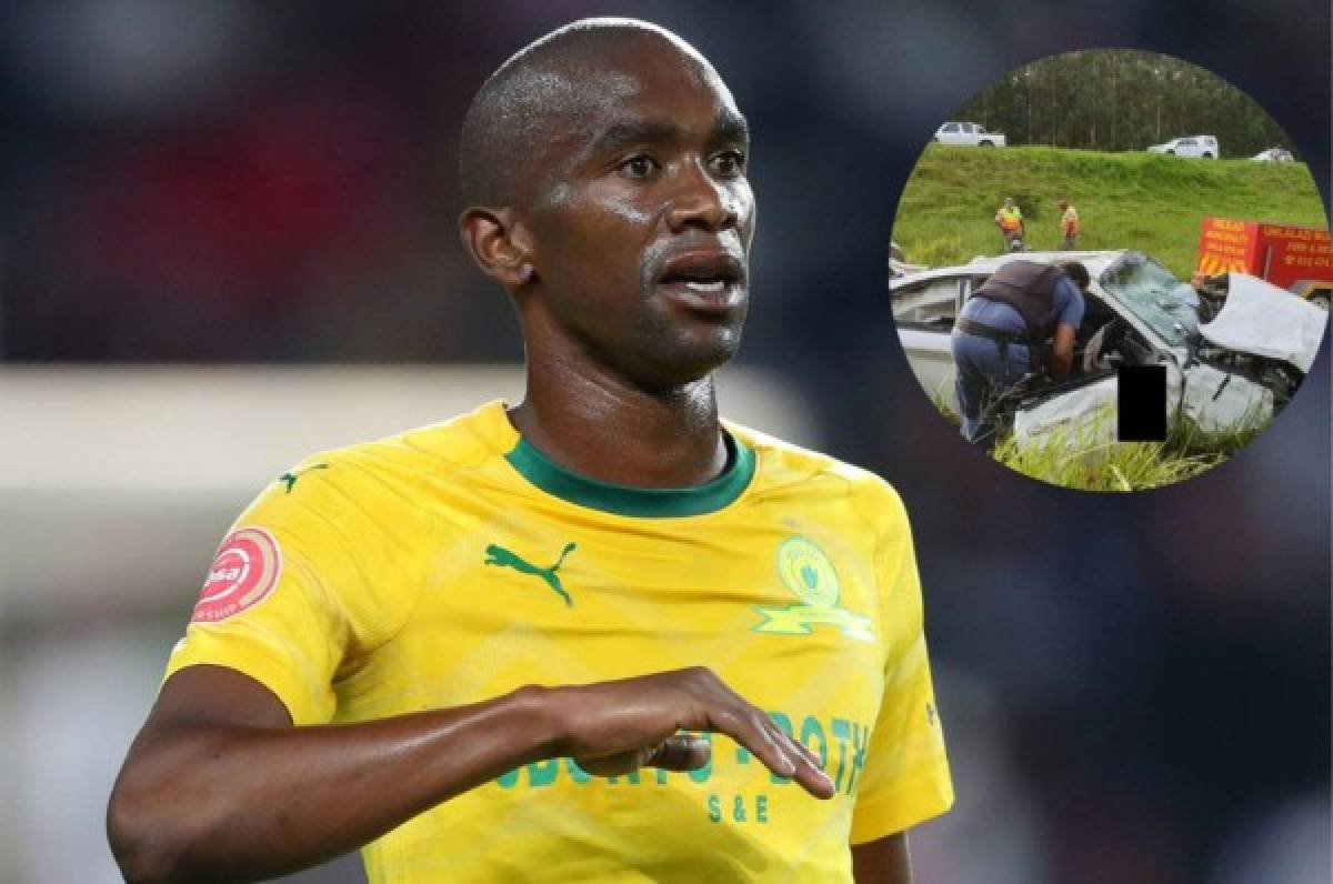 Tragedia en el fútbol: Muere Anele Ngcongca, seleccionado sudafricano, en accidente automovilístico